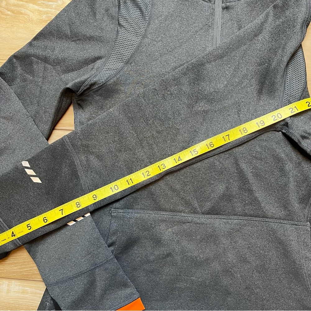 Orange Theory Quarter Zip Pocket Pullover Jacket. Size Small. - Picture 13 of 13